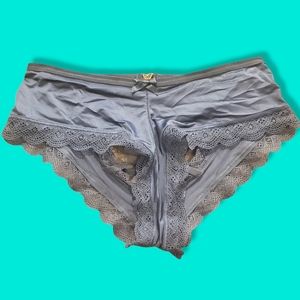 Sexy Gray Victoria's Secret Panties w/ Booty Window